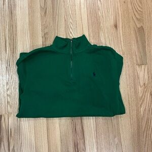 Polo Ralph Lauren Green Half-Zip Pullover